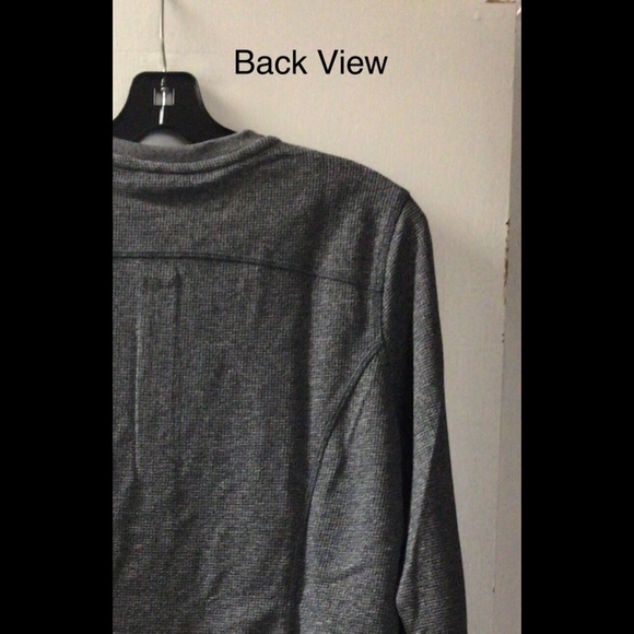 🌟Performance Waffle Knit Henley - Picture 8 of 9